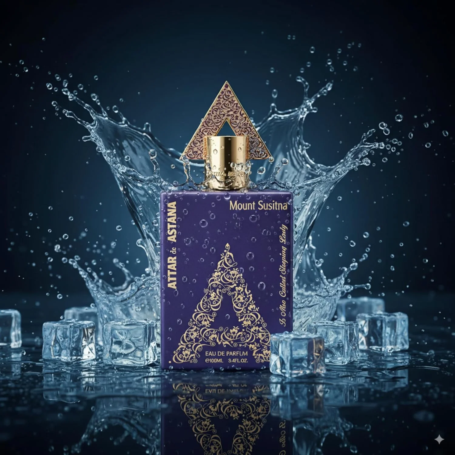 ادو پرفیوم Mount Susitna از عطر آستانه 100 میلی لیتر - عطر لوکس و ماندگار برای آقایان و بانوان، رایحه کهربا، عطر ممتاز یونیسکس، اسپری عطر هدیه ای با جذابیت اسرارآمیز