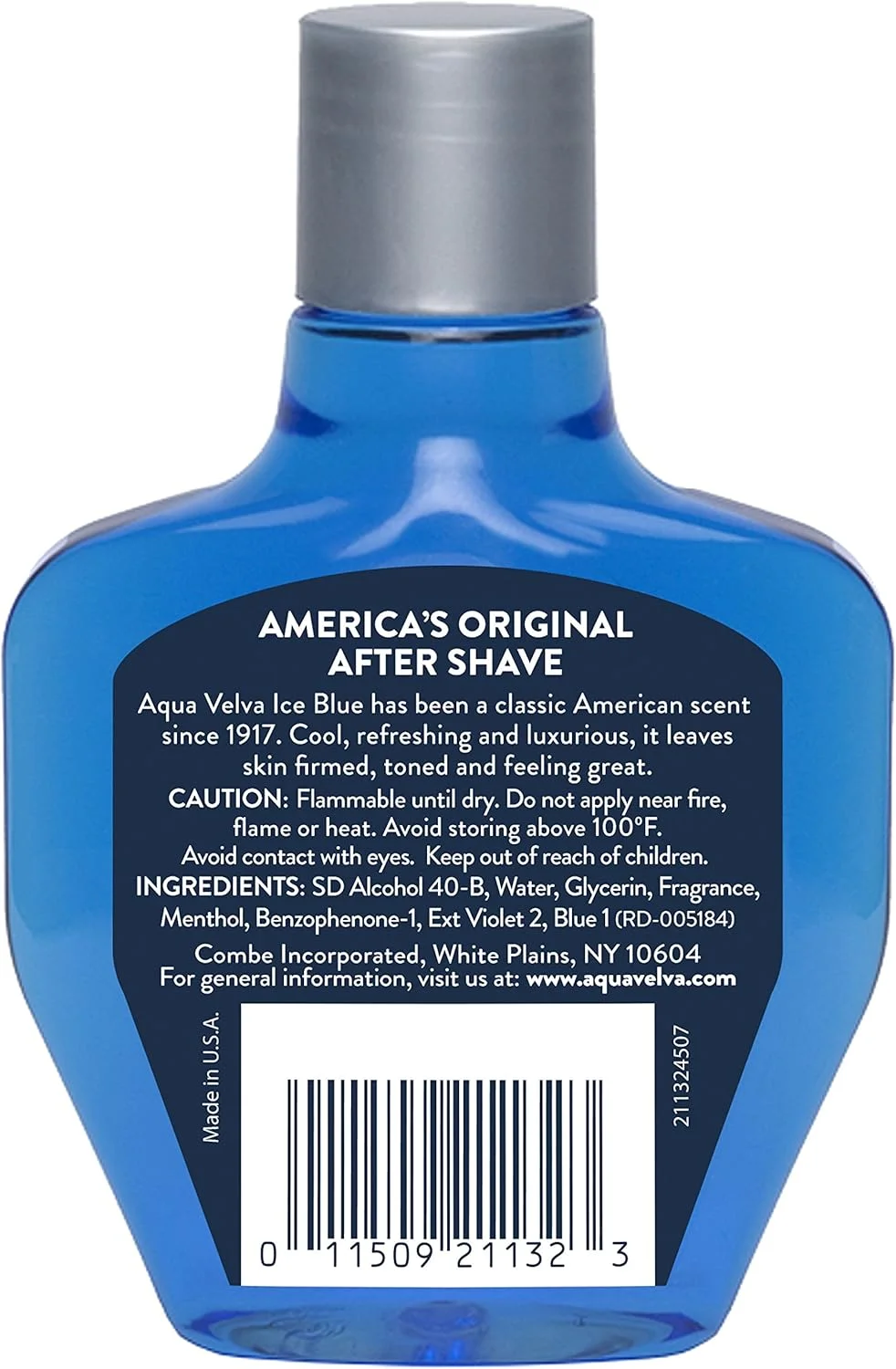 افترشیو آکوا ولوا، کلاسیک آیس بلو، تسکین دهنده، خنک کننده و طراوت بخش پوست، 103.5 میلی لیتر