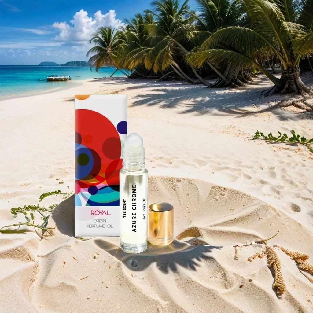 روغن عطر مردانه آزور کروم تی اس زد سنت 6 میلی لیتر - رایحه ای ماندگار، تازه، مرکباتی و چوبی غلیظ روغن عطر مردانه آزور کروم تی اس زد سنت 6 میلی لیتر - رایحه ای ماندگار، تازه، مرکباتی و چوبی غلیظ