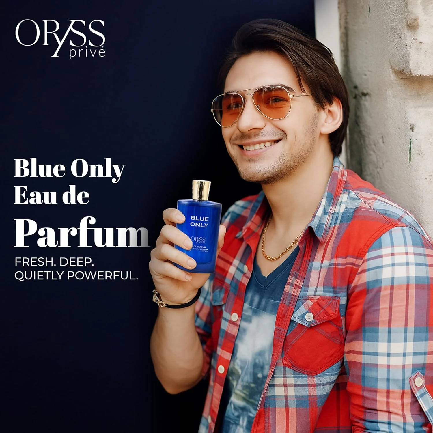 ادو پرفیوم مردانه بلو اونلی | رایحه مرکباتی چوبی تازه | نت های مرکبات، گریپ فروت، چوب صندل، وتیور و کندر | عطر مصرف روزانه | 100 میلی لیتر ادو پرفیوم مردانه بلو اونلی | رایحه مرکباتی چوبی تازه | نت های مرکبات، گریپ فروت، چوب صندل، وتیور و کندر | عطر مصرف روزانه | 100 میلی لیتر