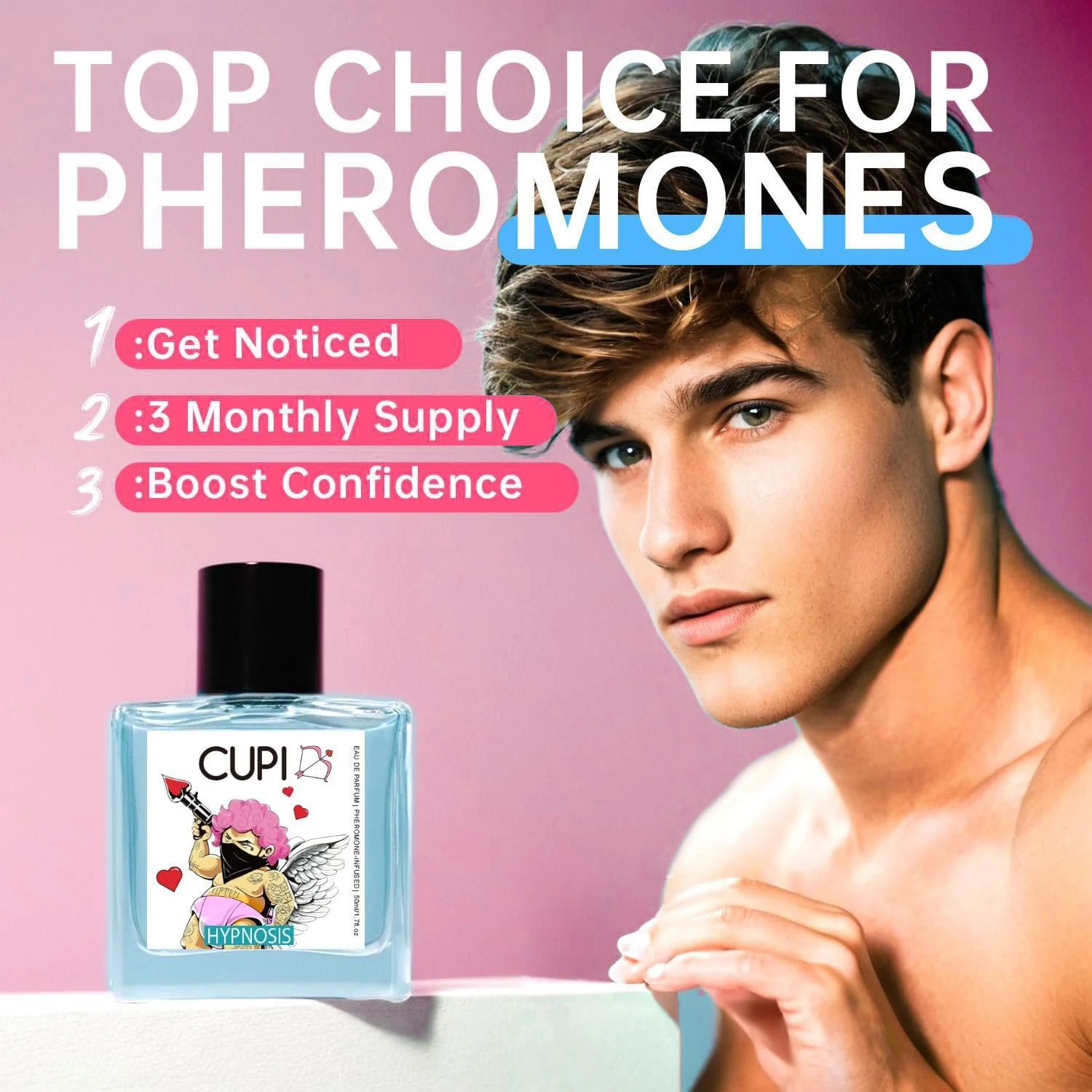 ادکلن هیپنوسیس، عطر унисекс با رایحه وانیل، کهربا، مشک و ادویه، 50 میلی لیتر ادکلن هیپنوسیس، عطر унисекс با رایحه وانیل، کهربا، مشک و ادویه، 50 میلی لیتر