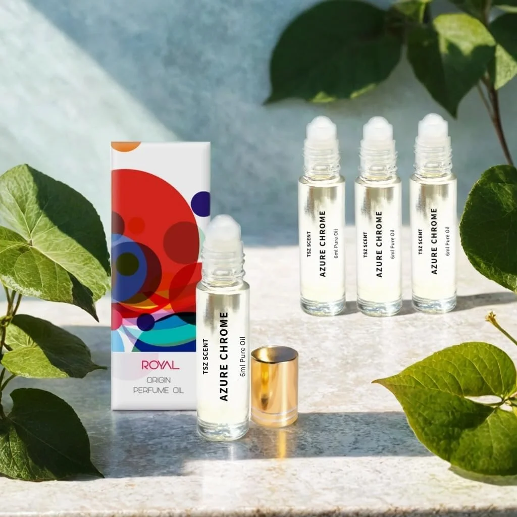 روغن عطر مردانه آزور کروم تی اس زد سنت 6 میلی لیتر - رایحه ای ماندگار، تازه، مرکباتی و چوبی غلیظ روغن عطر مردانه آزور کروم تی اس زد سنت 6 میلی لیتر - رایحه ای ماندگار، تازه، مرکباتی و چوبی غلیظ