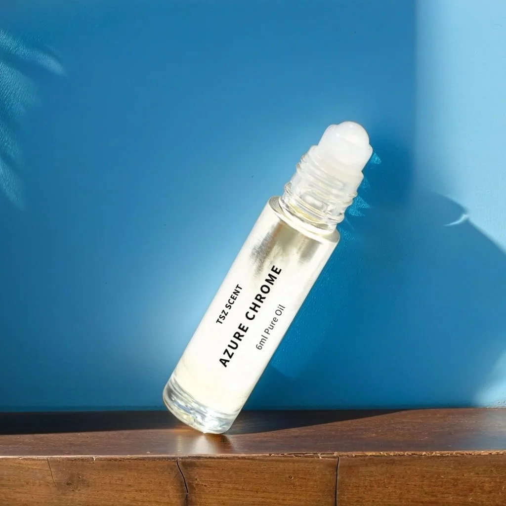 روغن عطر مردانه آزور کروم تی اس زد سنت 6 میلی لیتر - رایحه ای ماندگار، تازه، مرکباتی و چوبی غلیظ روغن عطر مردانه آزور کروم تی اس زد سنت 6 میلی لیتر - رایحه ای ماندگار، تازه، مرکباتی و چوبی غلیظ