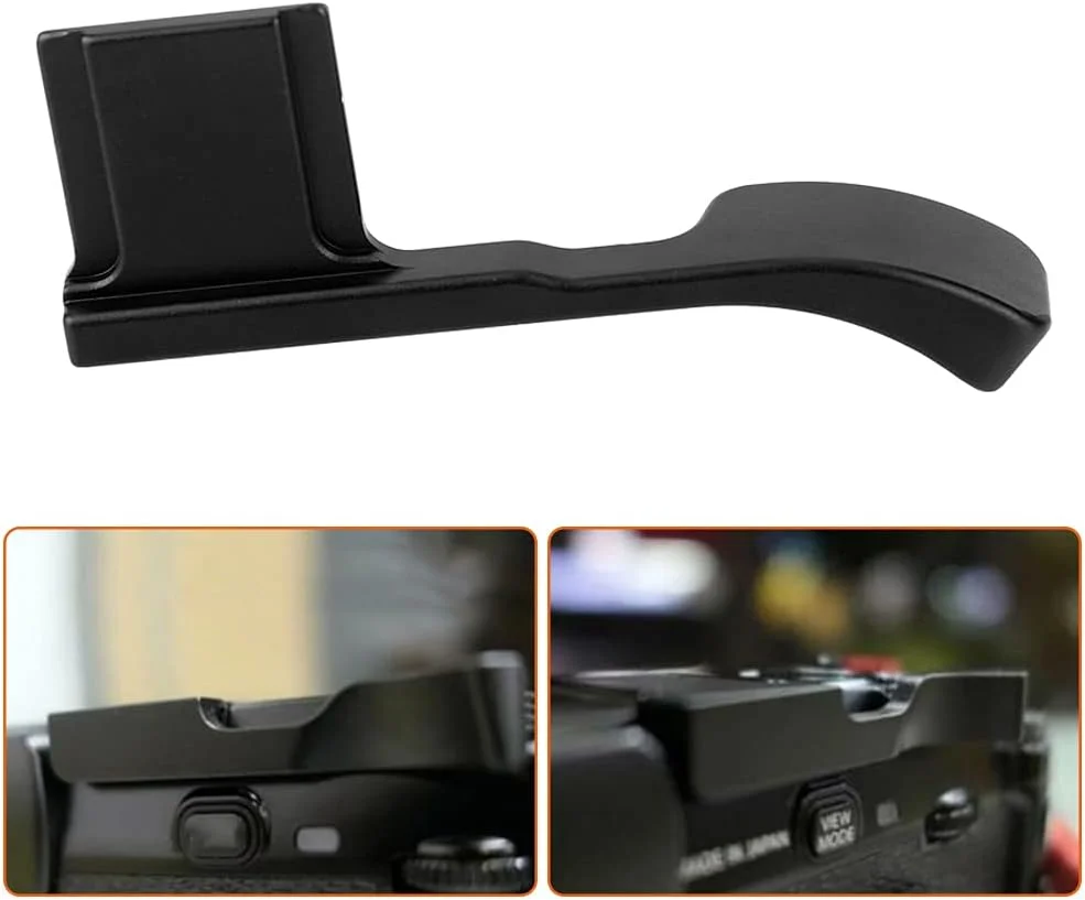 گریپ انگشتی آلیاژ آلومینیوم X E3 برای دوربین فوجی X E3 X E2S (مشکی)