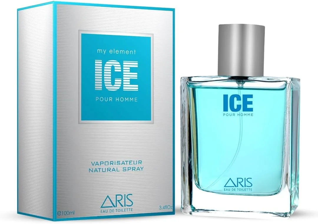 عطر مردانه - ادو پرفیوم - آیس از آریس - عطر ماندگار برای مردان - رایحه میوه ای و گلی تازه مردانه - ادکلن مردانه - هدیه ایده آل - 100 میلی لیتر