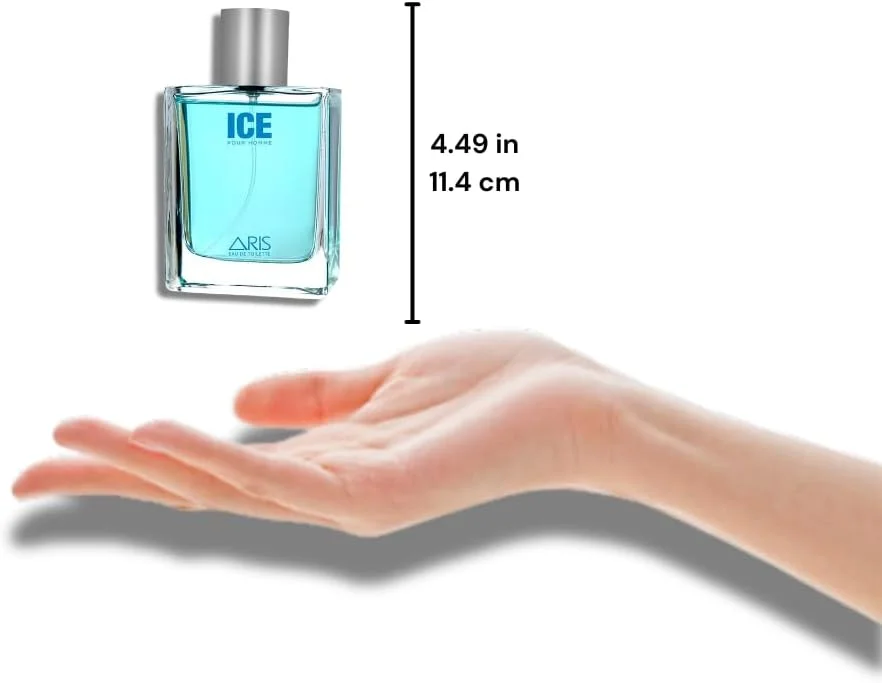عطر مردانه - ادو پرفیوم - آیس از آریس - عطر ماندگار برای مردان - رایحه میوه ای و گلی تازه مردانه - ادکلن مردانه - هدیه ایده آل - 100 میلی لیتر