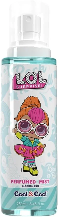 اسپری خوشبو کننده کودکانه کول اند کول با رایحه Neon Qt، بدون الکل، 250 میلی لیتر