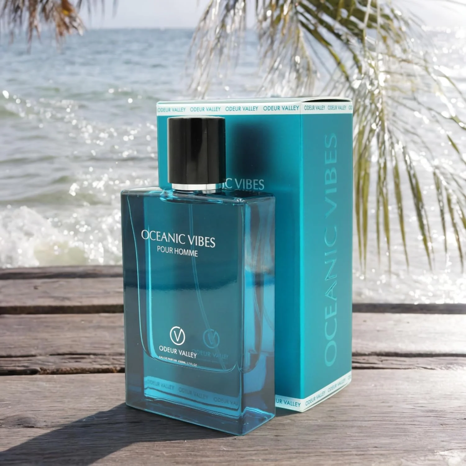 ادکلن مردانه اقیانوسی 80 میلی لیتر، عطر با غلظت بالا، رایحه تازه و اقیانوسی برای مردان