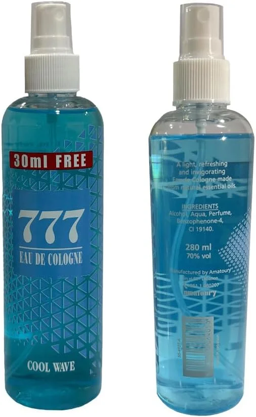 ادکلن مردانه ۱۱۴ Amatoury Cool Wave 777 (۲۸۰ میلی لیتر)