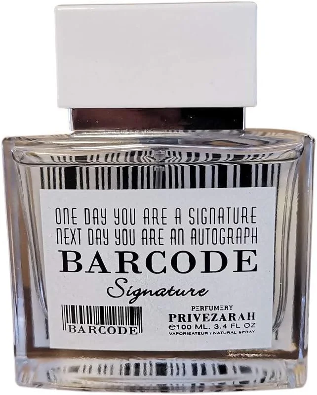 ادکلن مردانه PARIS CORNER مدل Barcode Signature رایحه برای آقایان 100 میلی لیتر