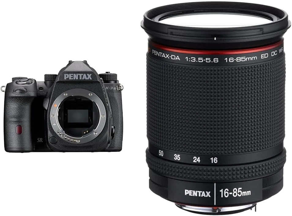 دوربین تک رنگ Pentax K-3 MKIII با لنز DA 16-85MM