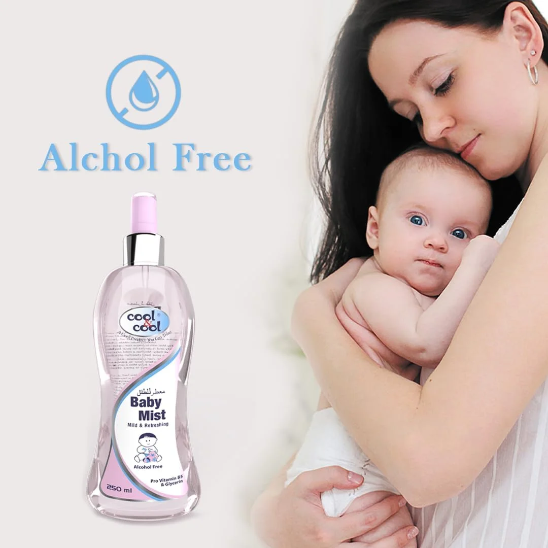 Cool & Cool Baby Mist Cologne 250Ml (Pack of 3) Alcohol Free,Paraben Free, Glycerin, Mild And Refreshing-750 ML