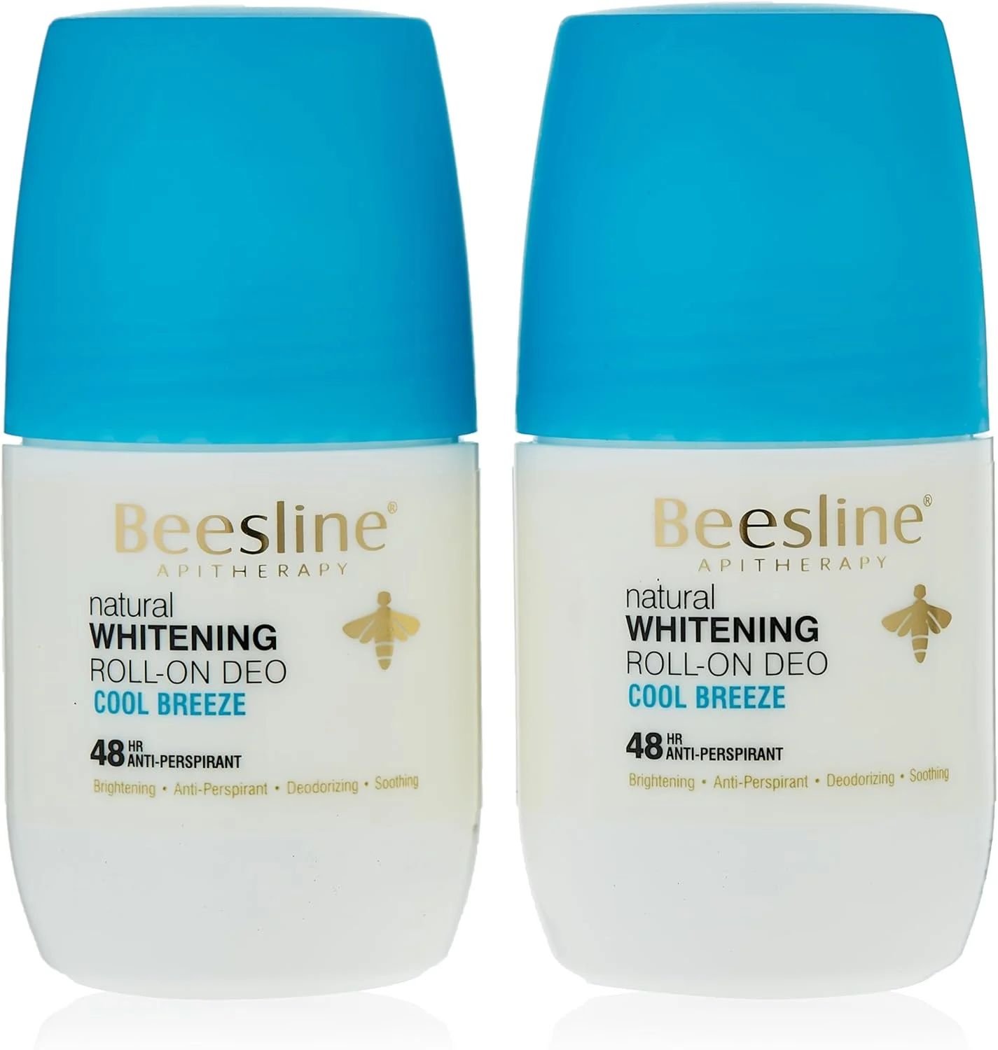 رول ضد تعریق روشن کننده پوست با رایحه نسیم خنک Beesline حجم 50 میلی لیتر (یک عدد + یک عدد رایگان)