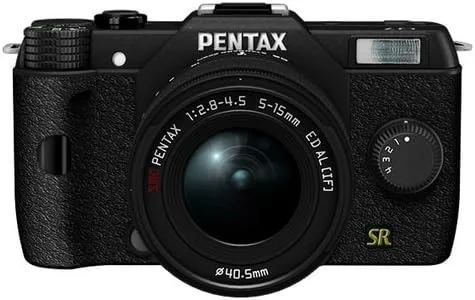 کیت لنز زوم Pentax Q7 (مشکی) با لنز زوم استاندارد 02 5-15mm f/2.8-4.5 - نسخه بین المللی کیت لنز زوم Pentax Q7 (مشکی) با لنز زوم استاندارد 02 5-15mm f/2.8-4.5 - نسخه بین المللی