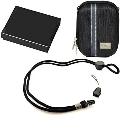 Stuff I Need Package for Olympus Stylus XZ-1 Digital Camera - Includes: Li-50B High Capacity Replacement Battery + Deluxe Hard Shell Padded Case + Neck Strap