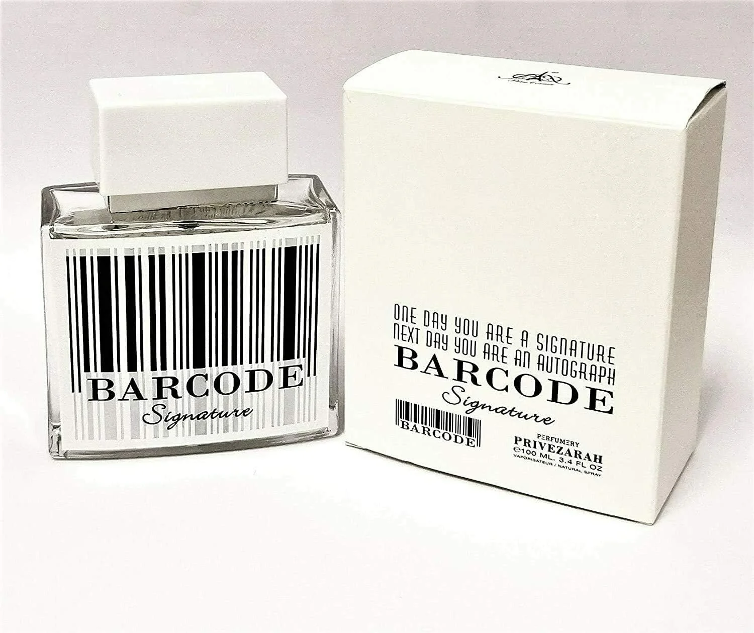 ادکلن مردانه PARIS CORNER Barcode Signature با رایحه ای برای آقایان، ۱۰۰ میلی لیتر