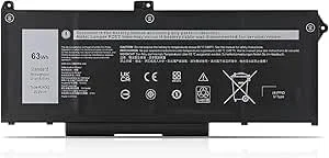 باتری لپ تاپ RJ40G برای Dell Latitude 14 5420 Latitude 15 5520 Precision 15 3560 Mobile Workstation P137G P104F P137G001 P104F001 P104F002 075X16 01K2CF WY9DX 0WK3F1 0M3KCN