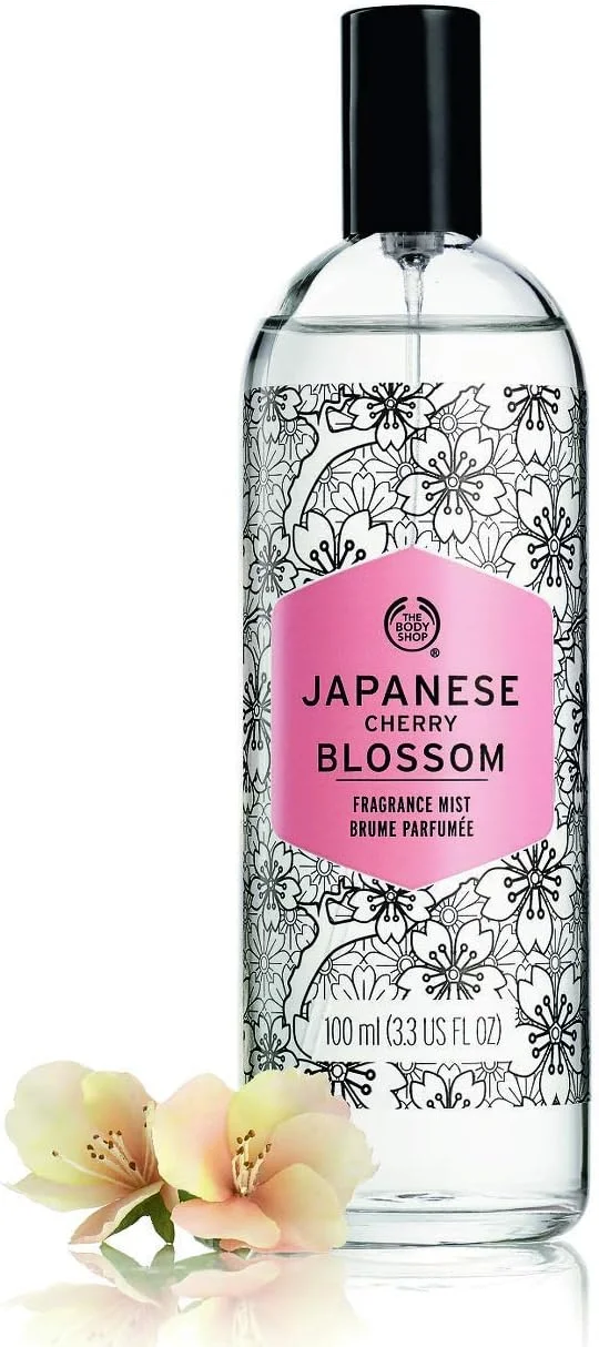 اسپری خوشبو کننده بدن شکوفه گیلاس ژاپنی بادی شاپ ۱۰۰ میلی لیتر - رایحه ای لطیف و شیرین، سبک و با طراوت با رایحه های ظریف گل