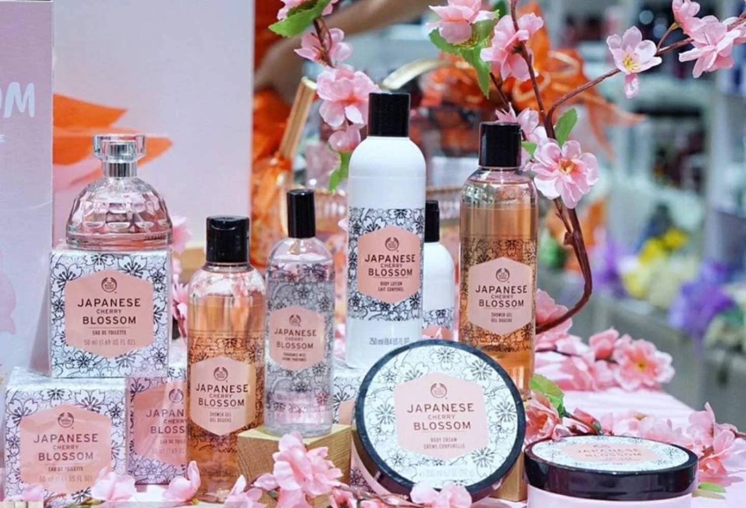 اسپری خوشبو کننده بدن شکوفه گیلاس ژاپنی بادی شاپ ۱۰۰ میلی لیتر - رایحه ای لطیف و شیرین، سبک و با طراوت با رایحه های ظریف گل اسپری خوشبو کننده بدن شکوفه گیلاس ژاپنی بادی شاپ ۱۰۰ میلی لیتر - رایحه ای لطیف و شیرین، سبک و با طراوت با رایحه های ظریف گل