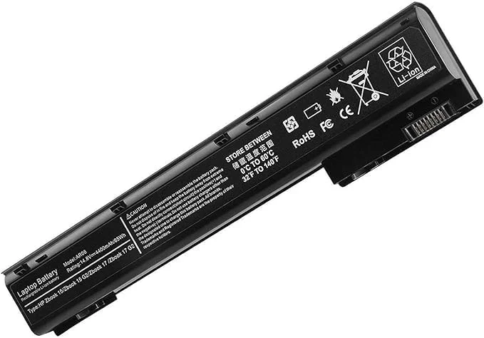 باتری جایگزین برای AR08XL AR08 HSTNN-IB4H 707615-141 707614-121 HP, ZBook 15, ZBook 17, ایستگاه کاری موبایل 14.8 ولت 4400 میلی آمپر ساعت