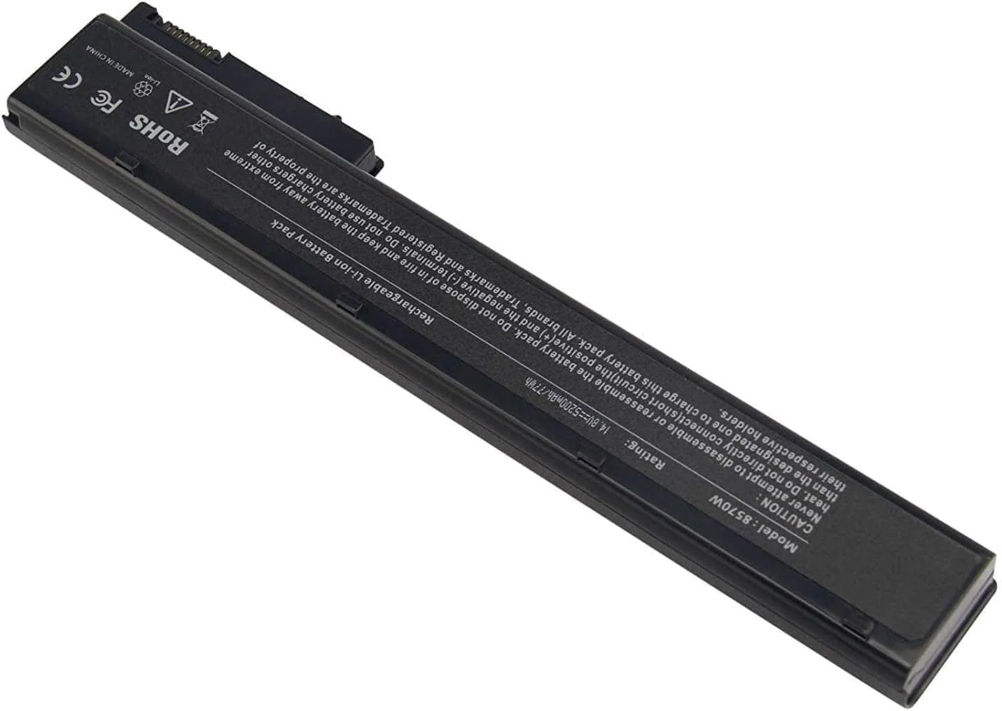 باتری جدید جایگزین لپ تاپ برای ایستگاه کاری موبایل HP EliteBook 8560w 8570w 8760w 8770w، 5200mAh/14.8V/6-Cells