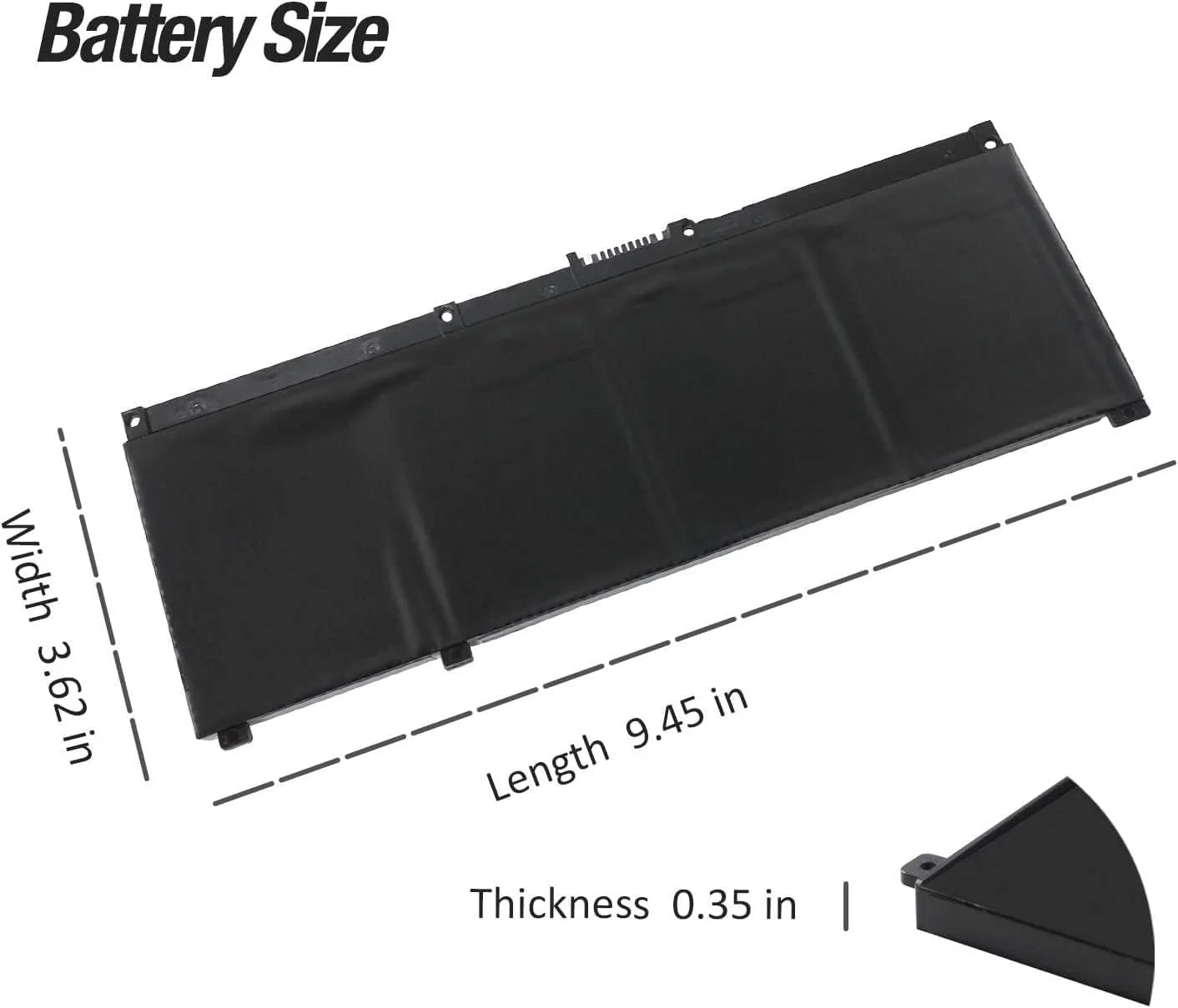 باتری لپ تاپ Zexen SR03XL سازگار با HP ZBook 15v G5 Mobile Workstation Pavilion 15-CX 17-CD 15T-CX0000 17T-CD000 17T-CD100 15-cx0001na 15-cx0019na HSTNN-DB8Q HSTNN-IB8L L08934-2B1 TPN-Q194
