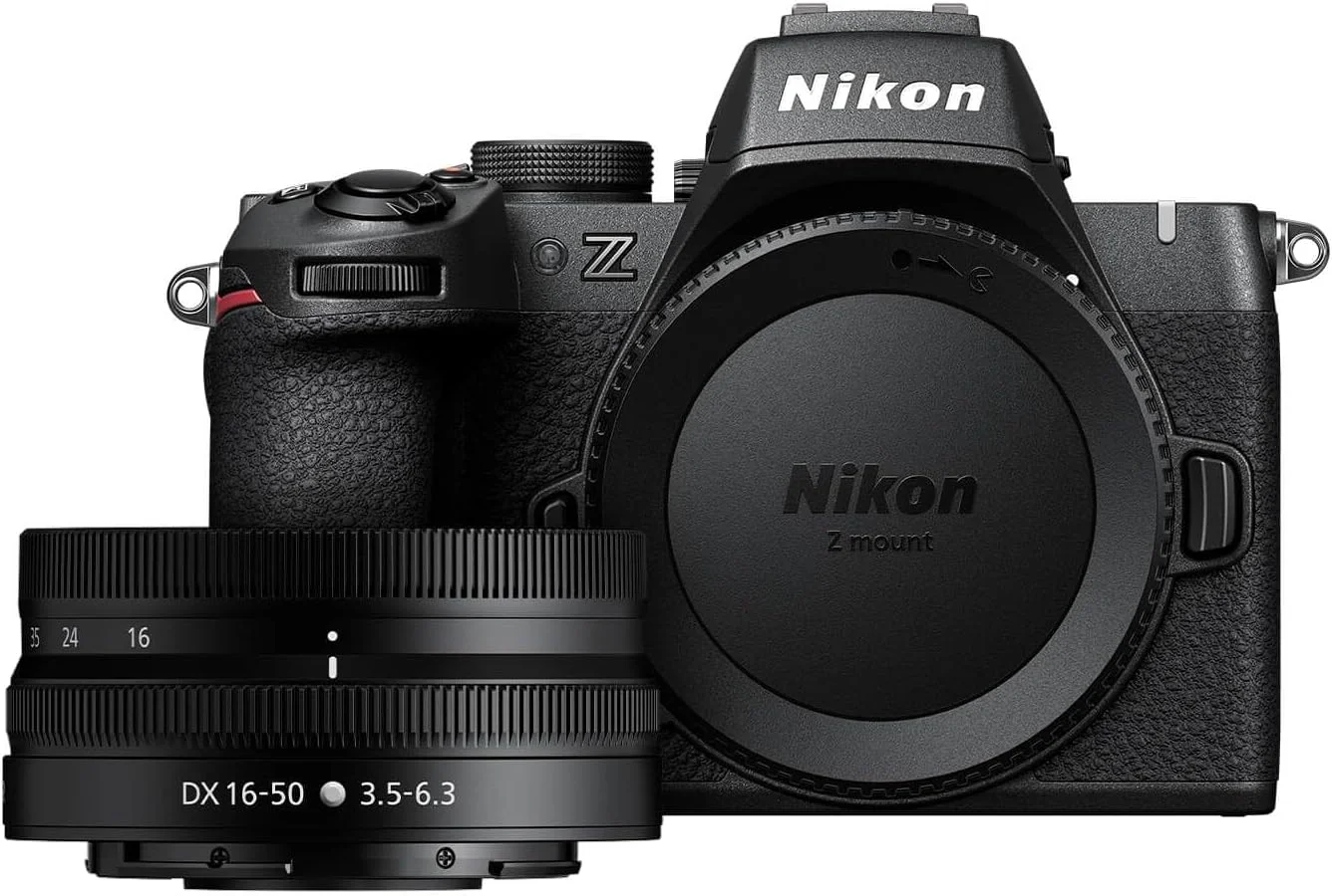 نیکون Z50 II با لنز زوم واید | دوربین بدون آینه جمع و جور عکس/فیلم با تنظیمات رنگی آسان و اشتراک گذاری بی سیم عکس | مدل نیکون ایالات متحده آمریکا