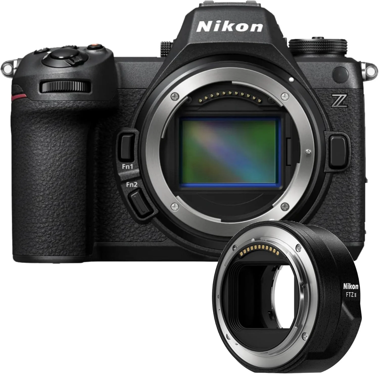 دوربین بدون آینه نیکون Z6III به همراه آداپتور اتصال نیکون FTZ II (2 قطعه)