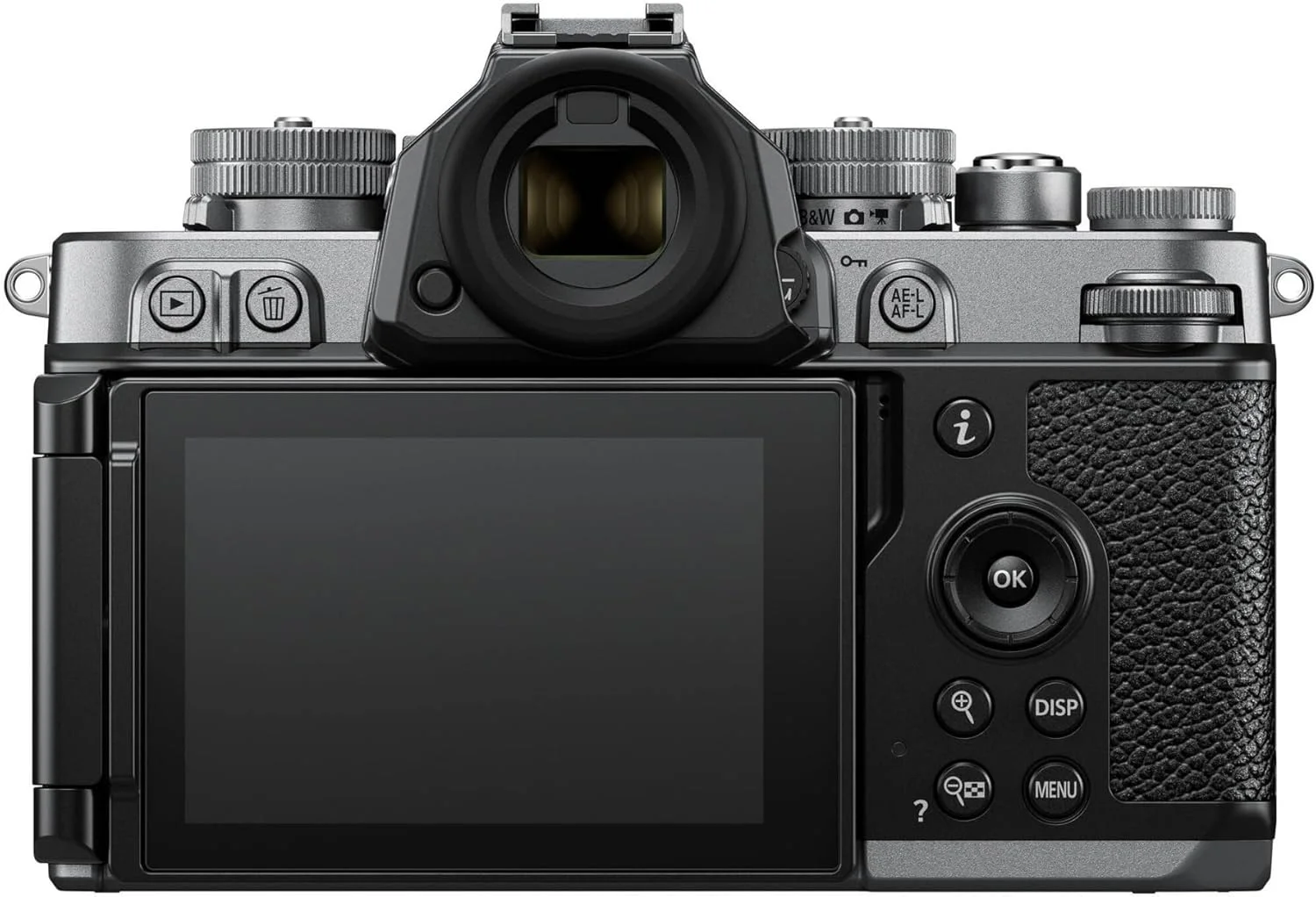 دوربین بدون آینه نیکون Zf با لنز 24-70 میلیمتری f/4 - فول فریم، 24.5 مگاپیکسل، ضبط ویدئو 4K UHD با دو درگاه کارت حافظه (نقرهای) دوربین بدون آینه نیکون Zf با لنز 24-70 میلیمتری f/4 - فول فریم، 24.5 مگاپیکسل، ضبط ویدئو 4K UHD با دو درگاه کارت حافظه (نقرهای)