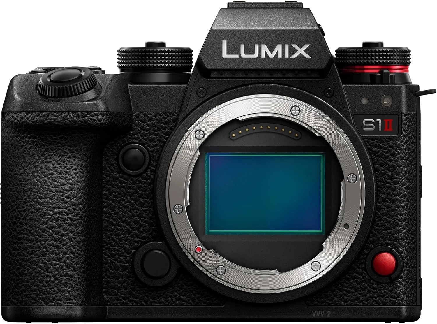 دوربین دیجیتال 6K پاناسونیک LUMIX S1II، دوربین فول فریم بدون آینه با قابلیت فیلمبرداری ترکیبی با سنسور 24.1 مگاپیکسل، فیلمبرداری 5.1K 60p Open Gate، دامنه دینامیکی 15 استاپ، ضبط داخلی Prores RAW HQ، مانت L - DC-S1M2