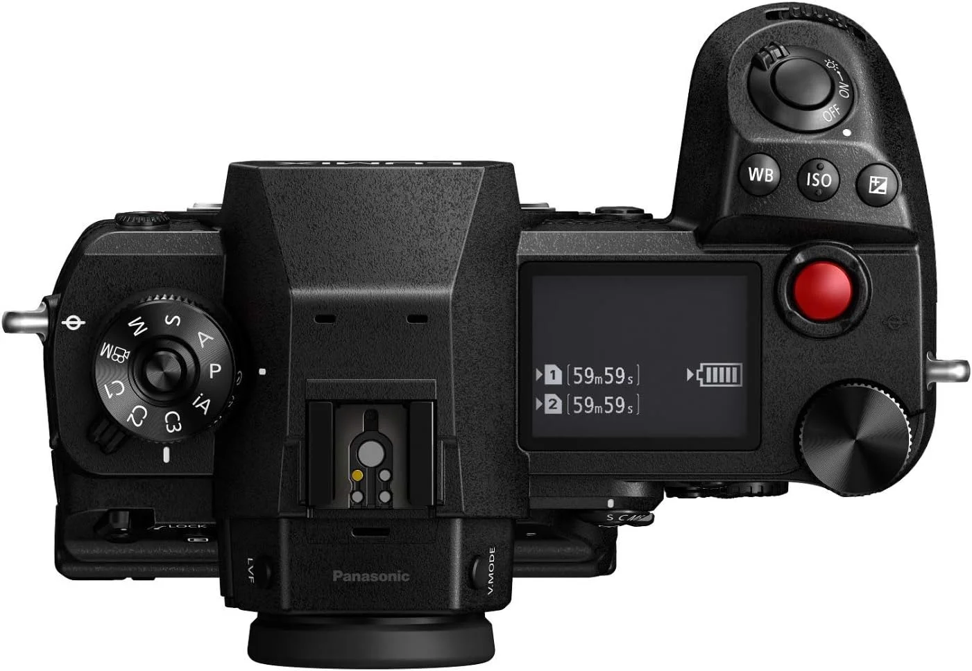 دوربین فیلمبرداری بدون آینه دیجیتال پاناسونیک LUMIX S1H با سنسور فول فریم 24.2 مگاپیکسلی، قابلیت ضبط ویدئو 6K/24p، V-Log/V-Gamut و ضبط چند وجهی