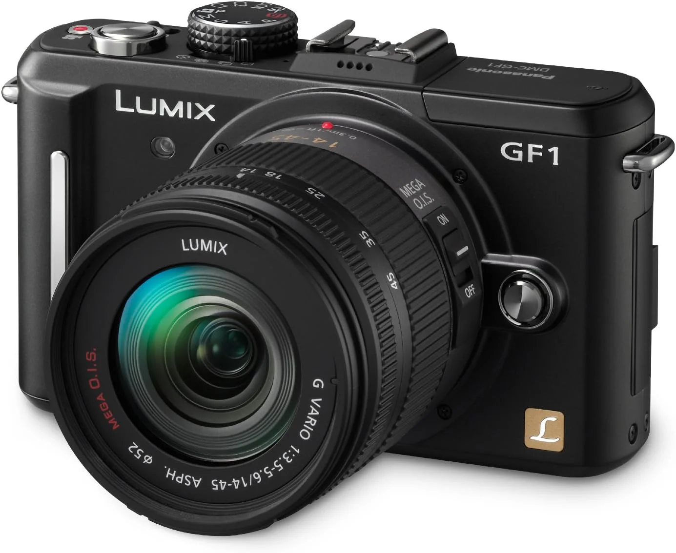 Panasonic Lumix DMC-GF1 12.1MP Micro Four-Thirds Interchangeable Lens Digital Camera with 14-45mm Lens
