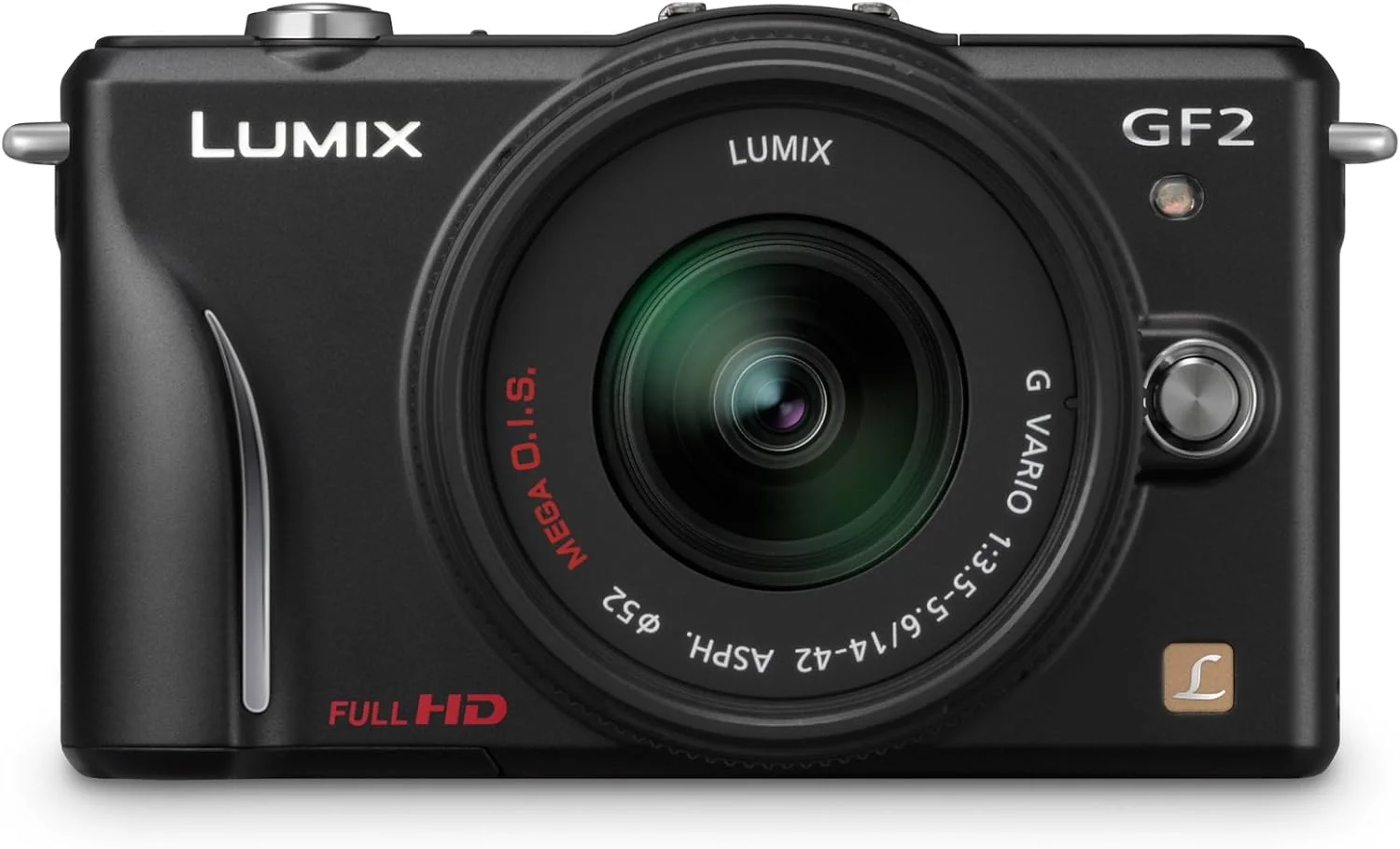 دوربین دیجیتال بدون آینه پاناسونیک لومیکس DMC-GF2 با حسگر 12 مگاپیکسل، صفحه نمایش لمسی 3.0 اینچی و لنز 14-42 میلیمتری (مشکی) دوربین دیجیتال بدون آینه پاناسونیک لومیکس DMC-GF2 با حسگر 12 مگاپیکسل، صفحه نمایش لمسی 3.0 اینچی و لنز 14-42 میلیمتری (مشکی)