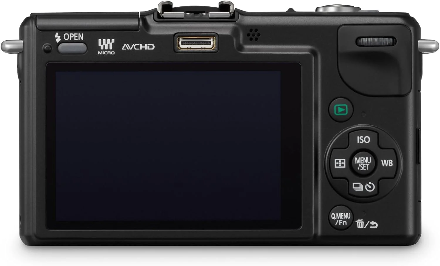 دوربین دیجیتال بدون آینه پاناسونیک لومیکس DMC-GF2 با حسگر 12 مگاپیکسل، صفحه نمایش لمسی 3.0 اینچی و لنز 14-42 میلیمتری (مشکی) دوربین دیجیتال بدون آینه پاناسونیک لومیکس DMC-GF2 با حسگر 12 مگاپیکسل، صفحه نمایش لمسی 3.0 اینچی و لنز 14-42 میلیمتری (مشکی)