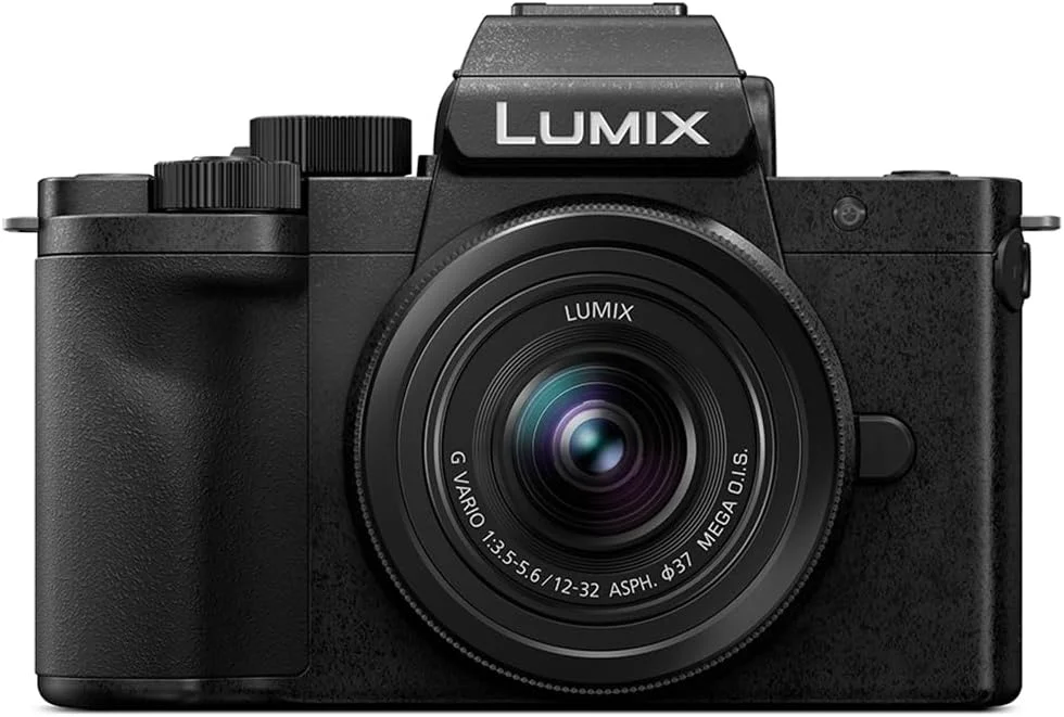دوربین بدون آینه پاناسونیک LUMIX DC-G100D با لنز G Vario 12-32mm f/3.5-5.6 OIS، به همراه کارت حافظه 32 گیگابایتی، کیت فیلتر 37 میلیمتری و کیف شانهای دوربین بدون آینه پاناسونیک LUMIX DC-G100D با لنز G Vario 12-32mm f/3.5-5.6 OIS، به همراه کارت حافظه 32 گیگابایتی، کیت فیلتر 37 میلیمتری و کیف شانهای