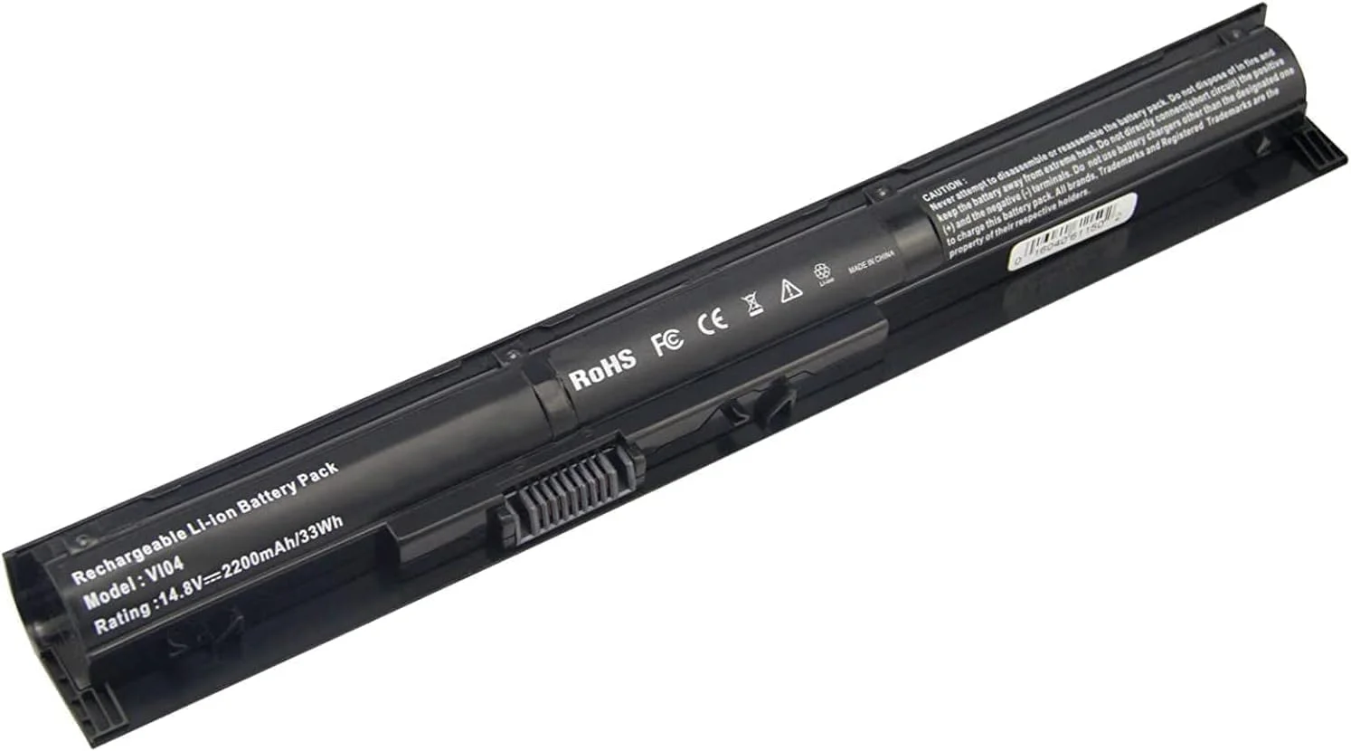 باتری جایگزین VI04 14.8V 2200mAh برای HP ProBook 440 G2 450 G2 و سری Envy 14 15 17 – سازگار با HSTNN-DB6I, HSTNN-DB6K, HSTNN-LB6J, HSTNN-LB6K