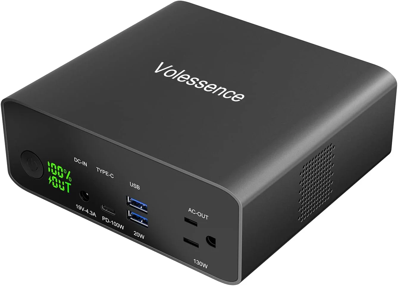 پاور بانک لپ تاپ 40000 میلی آمپر ساعت | پشتیبان باتری AC/USB-C/USB-A برای لپ تاپ ها: MacBook Pro/iPad Pro/Dell/HP/Surface | دوربین ها: Canon/Nikon/DSLR/DJI Drones | دستگاه های هوشمند: iPhone/Samsung