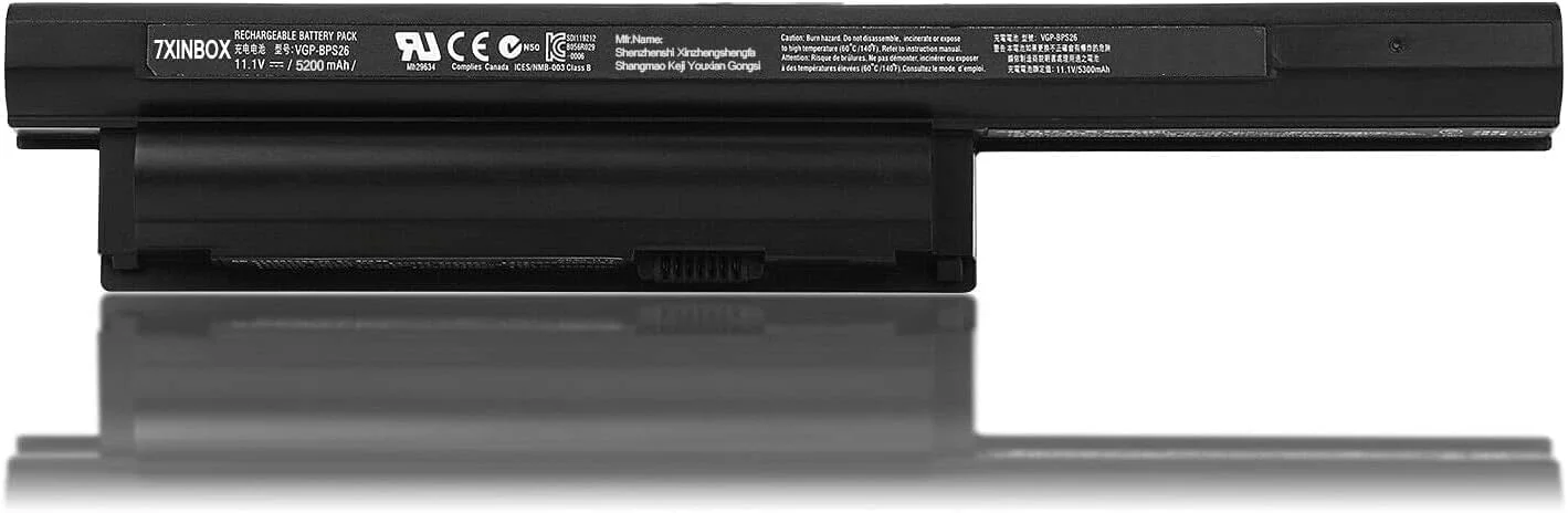 باتری 11.1 ولت 5200 میلی آمپر سازگار با مدل های Sony VAIO PCG-71713L PCG-71811L PCG-71C11L PCG-71C12L PCG-71911L PCG-71912L PCG-71913L PCG-71914L