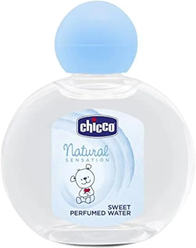 ادکلن کودک چیکو مدل Sweet Perfumed Water Natural Sensation حجم 100 میلی لیتر