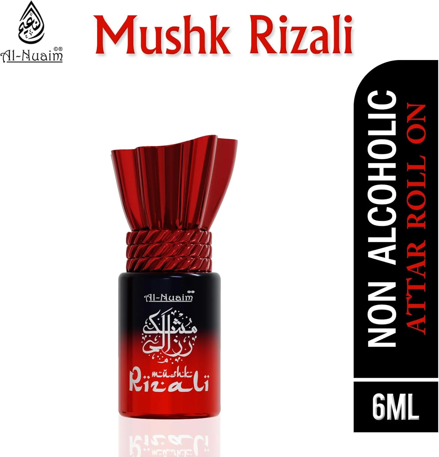 ال نعیم طوفا سریز | مشک رزالی عطر بدون الکل یونیسکس - 6 میلی لیتر | روغن عطر غلیظ | عطر شرقی درجه یک | رایحه ماندگار