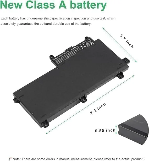 باتری جایگزین CI03XL جدید، کاملاً سازگار با //H.P ProBook 640 645 650 655 G2/G3، جایگزین CI03XL CI03048XL CIO3 UB6Q LB6T T7B31AA و 801554، با ظرفیت بالا و عملکرد قابل اعتماد