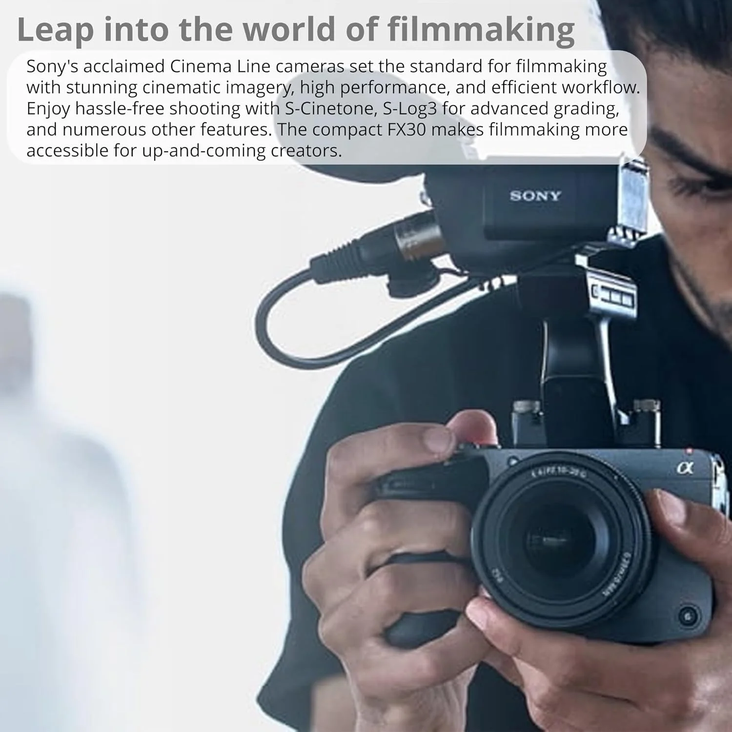 دوربین سوپر 35 سینمایی Sony Fx30 به همراه لنز پرایم زاویه باز فوق العاده عریض 11 میلی متری F1.8 APS-C برای تولیدکنندگان محتوا، به همراه کارت SD 64 گیگابایتی، نرم افزارهای Art Suit، کیف لوازم جانبی دوربین و سایر لوازم جانبی (7 قلم) دوربین سوپر 35 سینمایی Sony Fx30 به همراه لنز پرایم زاویه باز فوق العاده عریض 11 میلی متری F1.8 APS-C برای تولیدکنندگان محتوا، به همراه کارت SD 64 گیگابایتی، نرم افزارهای Art Suit، کیف لوازم جانبی دوربین و سایر لوازم جانبی (7 قلم)