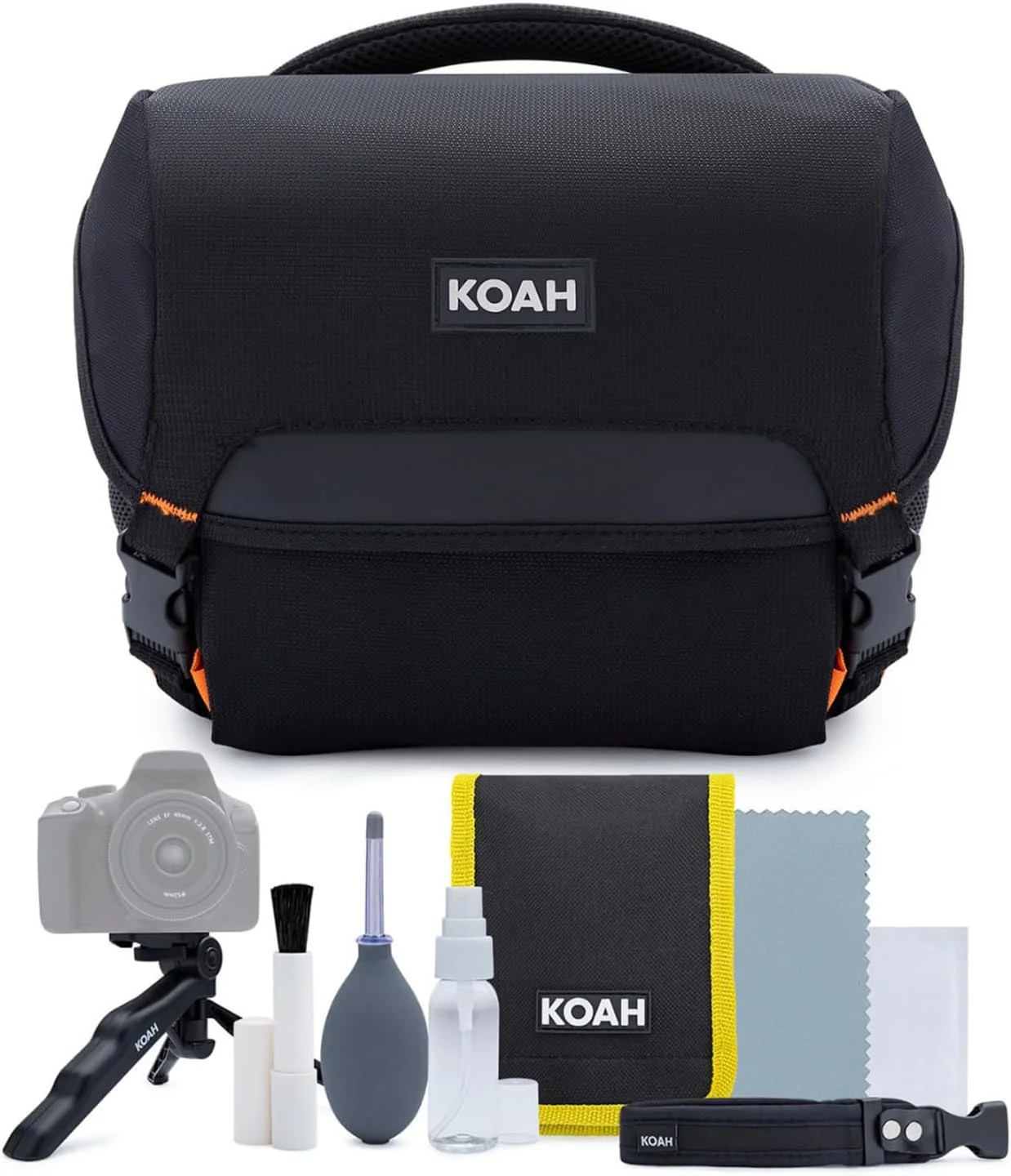 دوربین بدون آینه سونی a7C II با لنز 28-60 میلی‌متری و گیمبال لرزشگیر لمسی RS 4 Mini (شامل 6 قطعه)