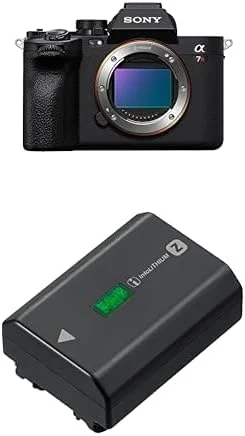 دوربین بدون آینه فول فریم سونی آلفا 7R V به همراه بسته باتری قابل شارژ سری Z سونی NPFZ100