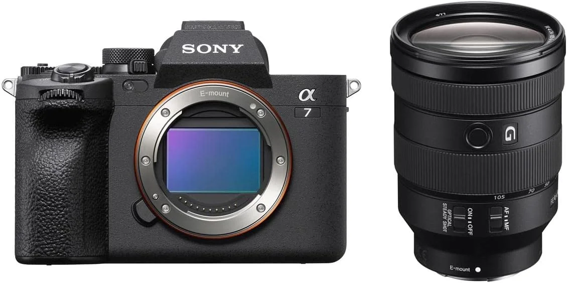 دوربین دیجیتال 4K بدون آینه فول فریم Sony Alpha a7 IV به همراه لنز زوم استاندارد Sony FE 24-105mm f/4 G OSS E-Mount
