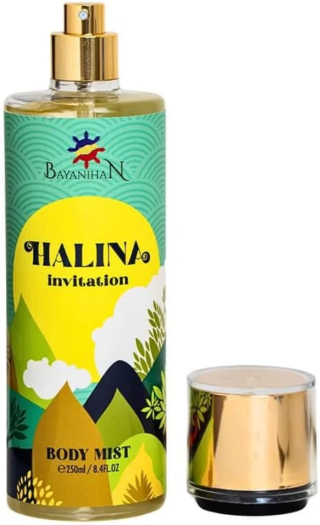 اسپری خوشبو کننده بدن زنانه بایانیان هالینا، رایحه گلی شیرین با گلابی و وانیل، اسپری 250 میلی لیتری