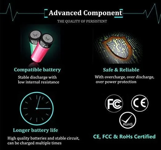 باتری جایگزین لپ تاپ SR03XL برای سری های Hp Pavilion 15-CX00 HSTNN-DB8Q L08934-2C1 L08934-1B1 L08855-855 Envy x360 15-cn0000 17-bw0000 (11.55V 52.5Wh)