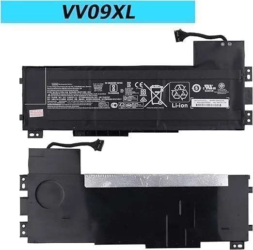باتری جایگزین لپ تاپ MALATI SELLER مدل VV09XL HSTNN-DB7D سازگار با سری ایستگاه کاری موبایل HP ZBook 15 G3 G4 17 G3