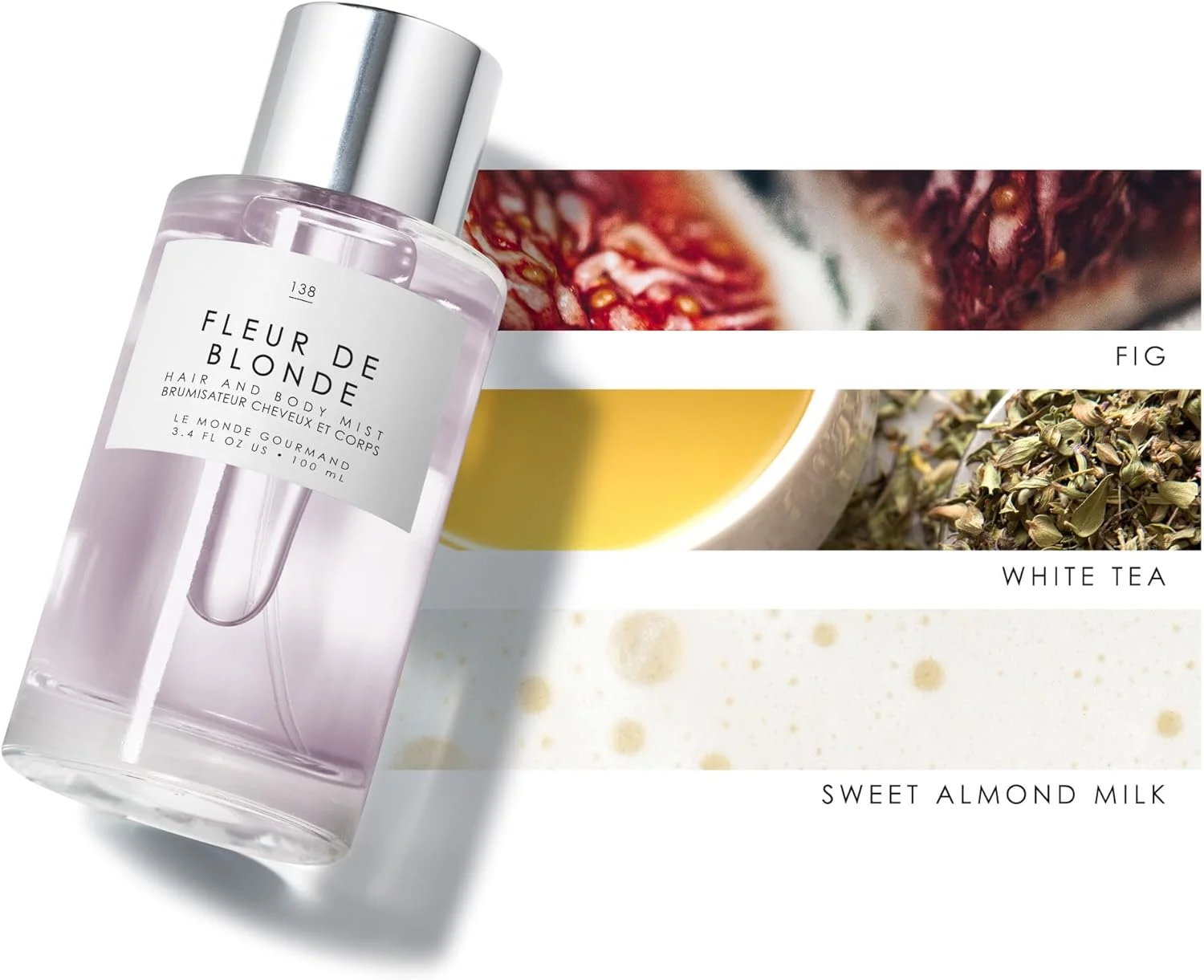 اسپری مو و بدن Le Monde Gourmand Tru Fragrance & Beauty No. 112 Figue du Foret - انجیر، چای گل و شیر بادام شیرین - از Tru Fragrance and Beauty اسپری مو و بدن Le Monde Gourmand Tru Fragrance & Beauty No. 112 Figue du Foret - انجیر، چای گل و شیر بادام شیرین - از Tru Fragrance and Beauty