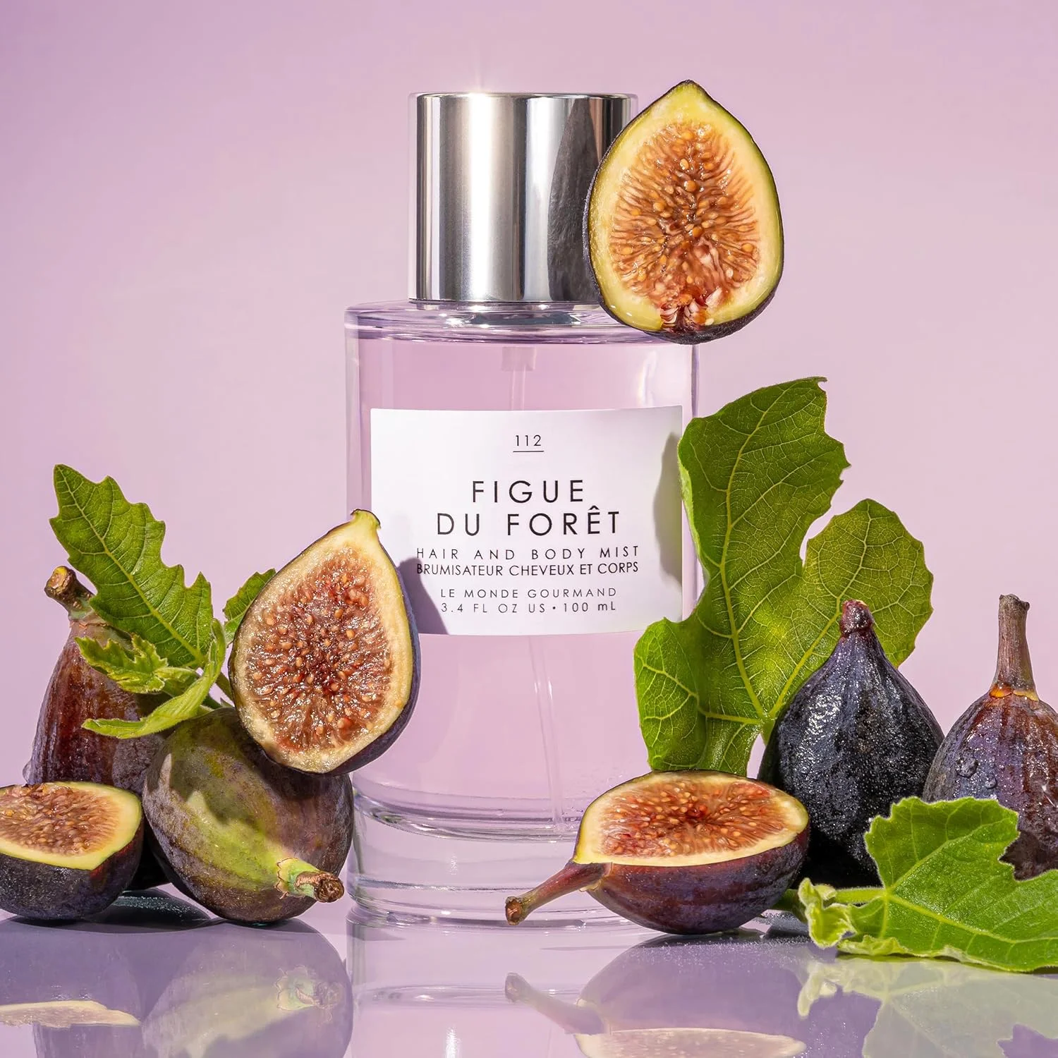 اسپری مو و بدن Le Monde Gourmand Tru Fragrance & Beauty No. 112 Figue du Foret - انجیر، چای گل و شیر بادام شیرین - از Tru Fragrance and Beauty اسپری مو و بدن Le Monde Gourmand Tru Fragrance & Beauty No. 112 Figue du Foret - انجیر، چای گل و شیر بادام شیرین - از Tru Fragrance and Beauty